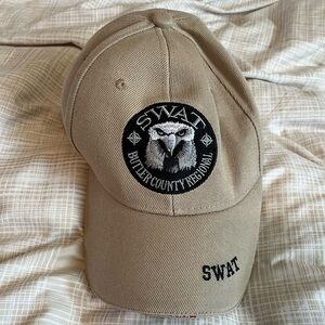 Tan SWAT Embroidered Cap
